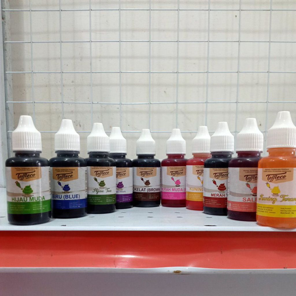 

TOFFIECO PEWARNA 30GR DAN 25GR ALL VARIAN