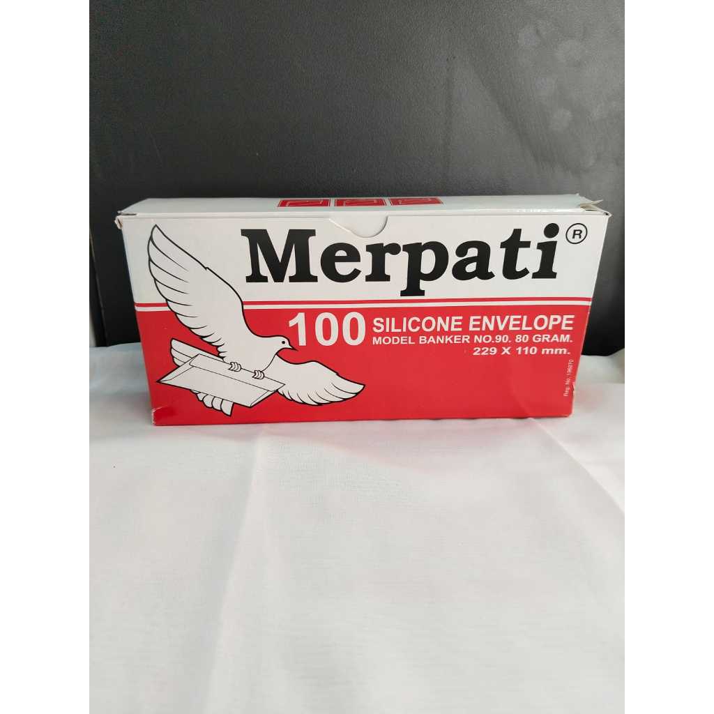 

AMPLOP MERPATI 90 80GR SILIKON PEREKAT ISI 100 PCS