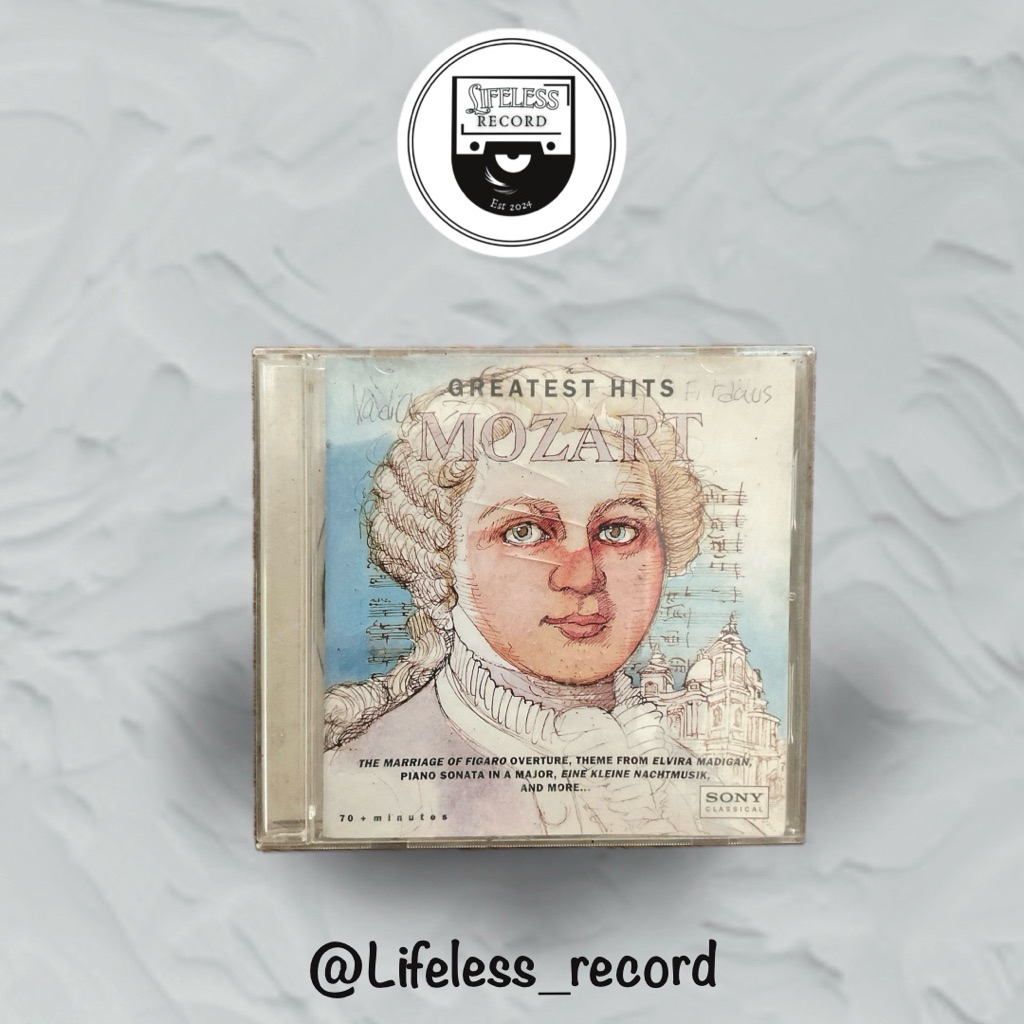 CD compact disc MOZART