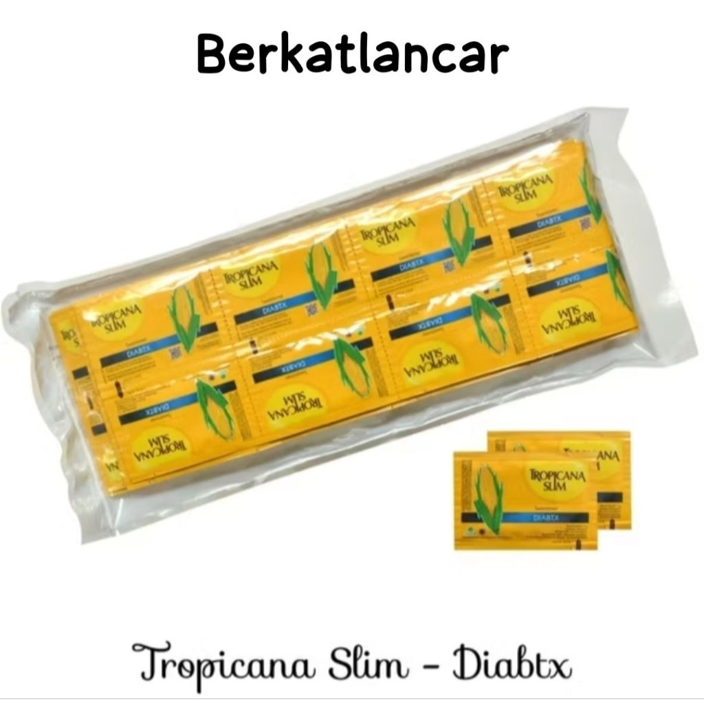 

GULA DIABETES Tropicana Slim DIABTX Kemasan isi 80 Sachet Diabetix Gula Diet / Tropicana Slim DIABTX Gula Diabetes Sweetener 80 Sachet