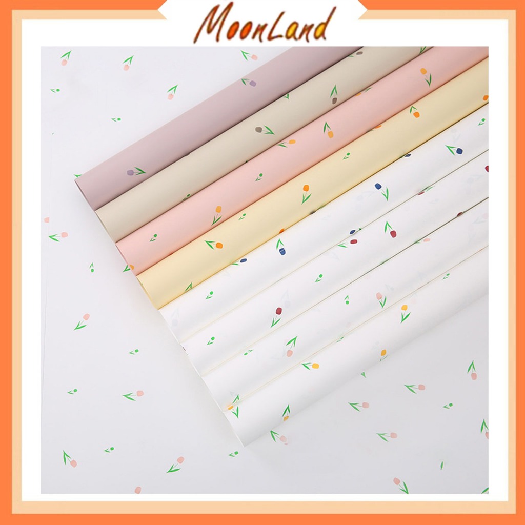 

20 Lembar Kertas Buket Tulip Craft Paper Flower Wraping Kb6179
