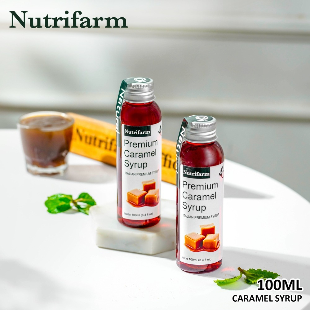 

[PREMIUM] Nutrifarm Sirup Caramel 100ml Serbaguna