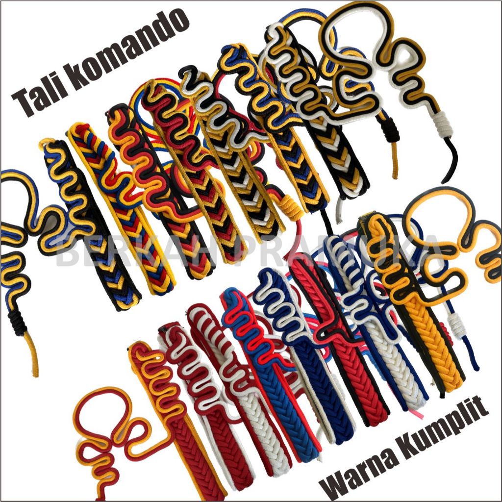 Tali Komando Pramuka Variasi Talkom mlengkung Penggalang Penegak Pandega