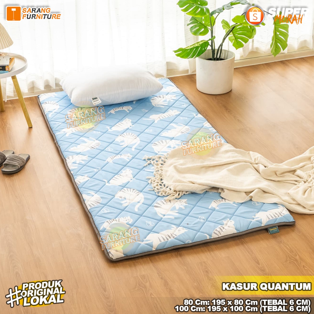Kasur Gulung Lipat Lantai Quantum Kasur Lipat Kasur Lantai Termurah Baru Quantum