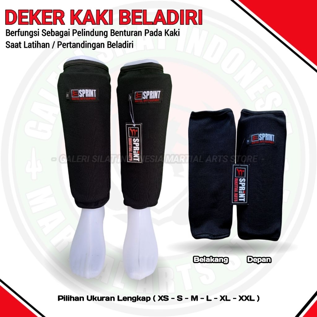 Arm Shin Guard - Kick Shin Guard - Shin Pad - Decker Protector -  Body Protector - Perlengkapan Peli