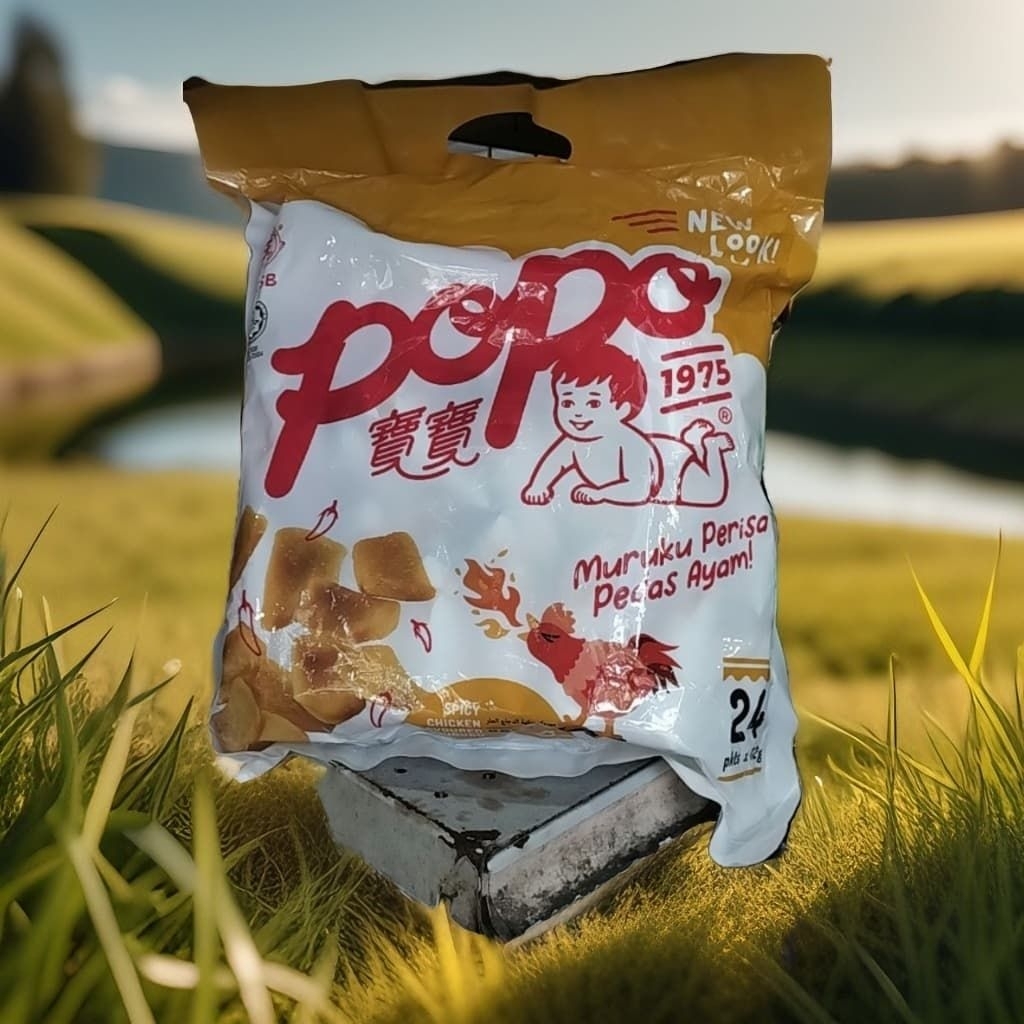 

Snack Popo Muruku Perisa Pecas Ayam