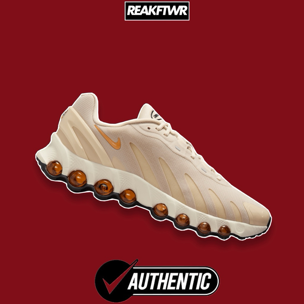 Nike Air Max Dn8 Light Khaki Monarch Original - Sepatu Sneakers Pria Wanita Sporty Keren