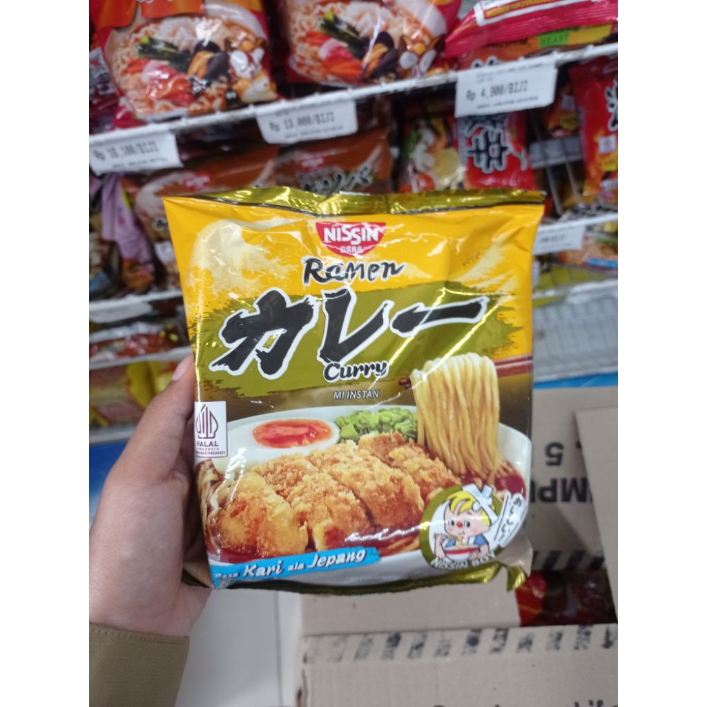 

Nissin ramen curry rasa kari ala jepang 75g