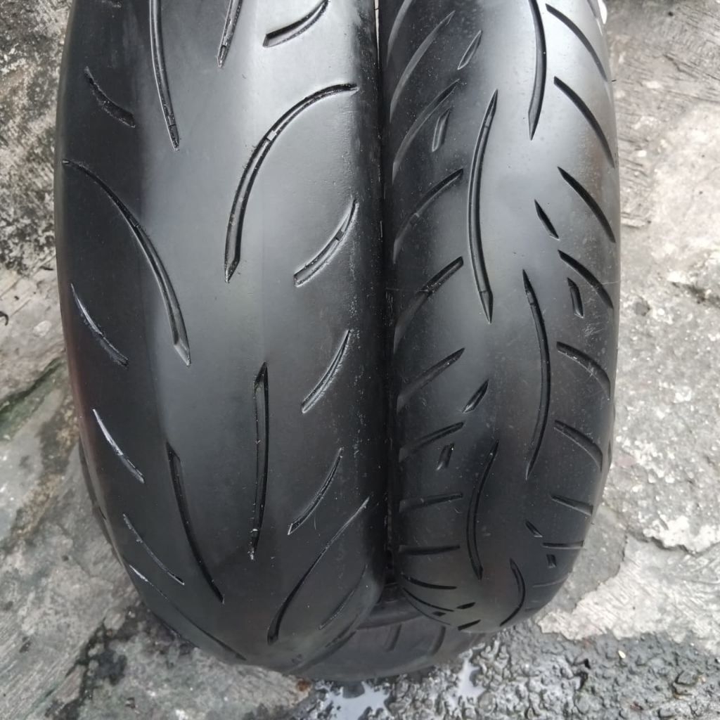 Ban Bekas moge Metzeler 120 60 17 & 160 60 17  Bukan ukiran atau suntikan