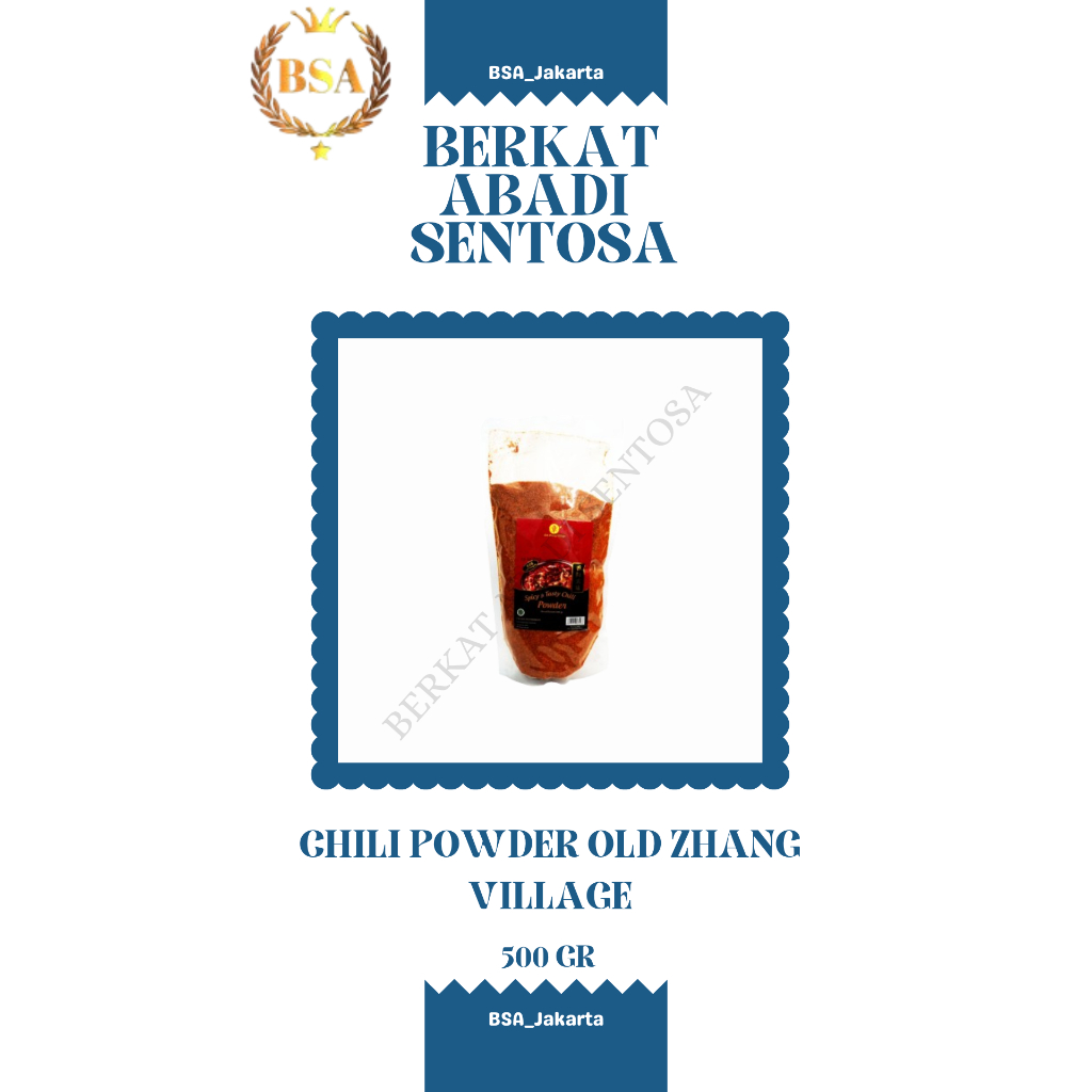

CHILI POWDER OLD ZHANG VILLAGE (500 GR)