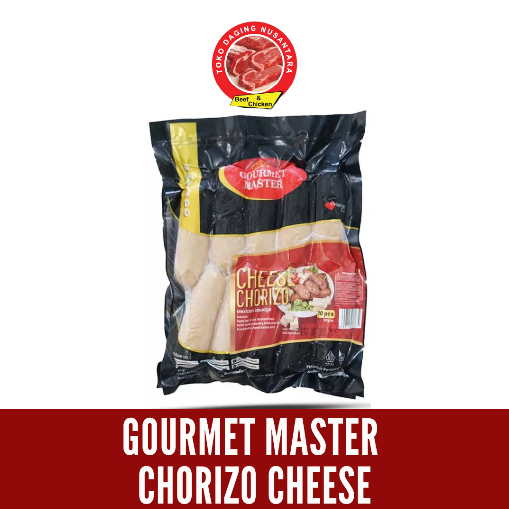 

Gourmet Master Sausage Chorizo Cheese 500 Gram