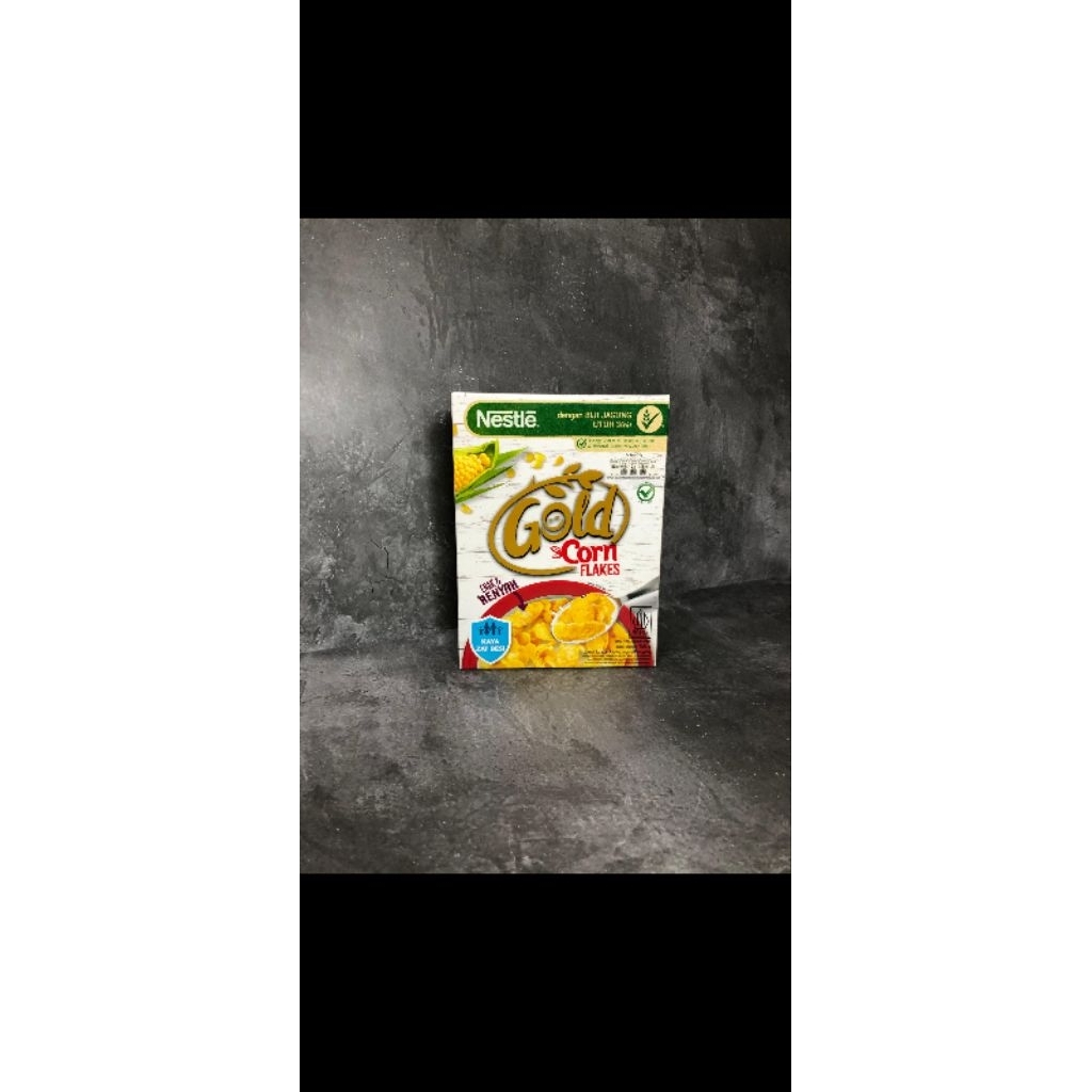 

Nestle Gold Corn flakes biji jagung utuh enak dan renyah 150g