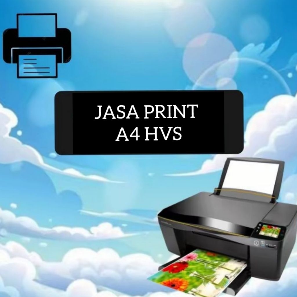

Jasa Printing Kertas HVS A4 75 gsm , Bisa untuk print / cetak Skripsi / Tugas / Dokumen / DLL Hitam Putih /BW / Berwarna