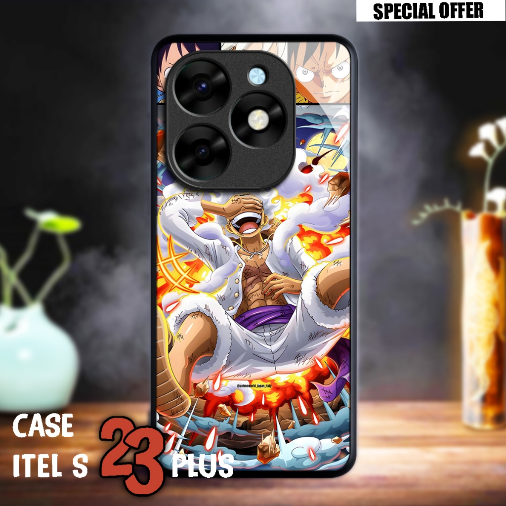 Bonanza - Case Itel S23 Plus   - Case Custom - Kesing Hp Itel S23 Plus Terlaris - Fashion Kesing - B