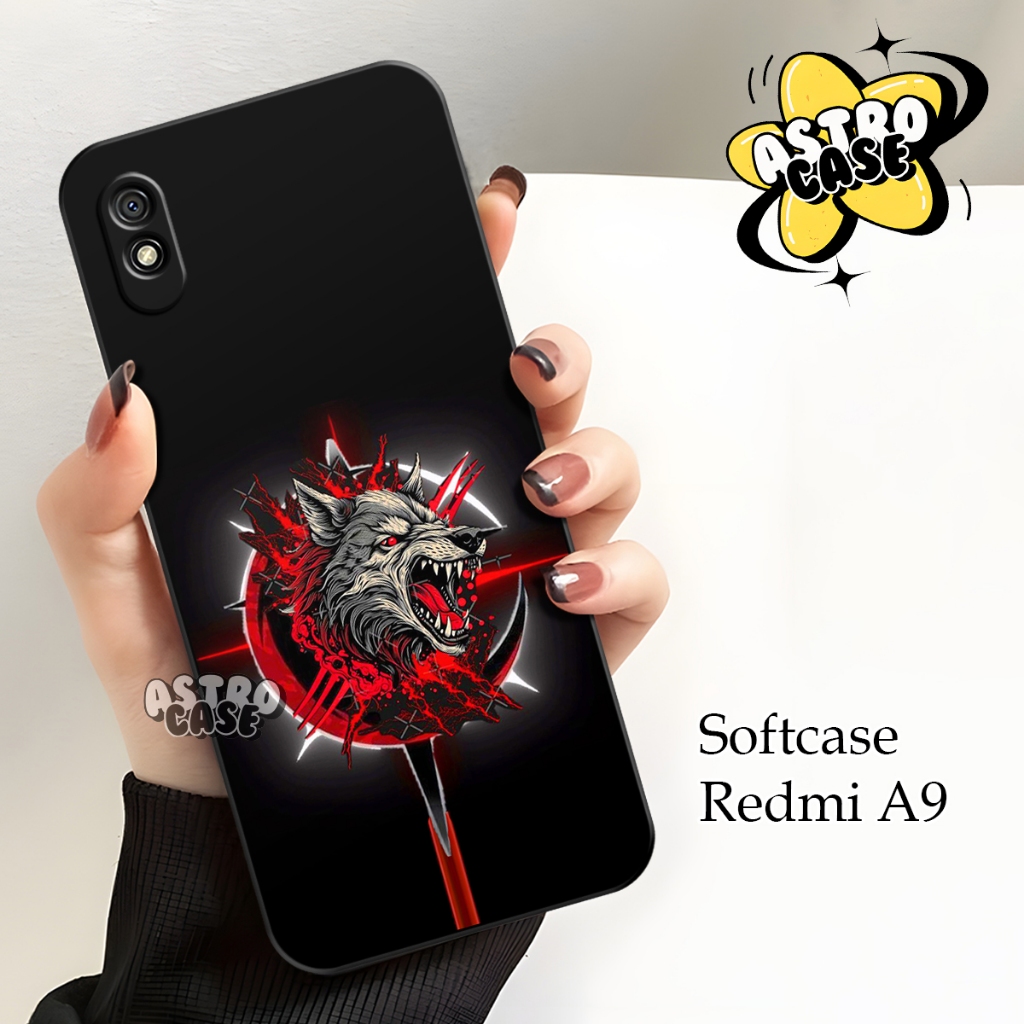 Astrocase- Case Redmi 9A New Full Cover Motif Kece - Cassing Redmi 9a Full karet Case Keren Redmi Al