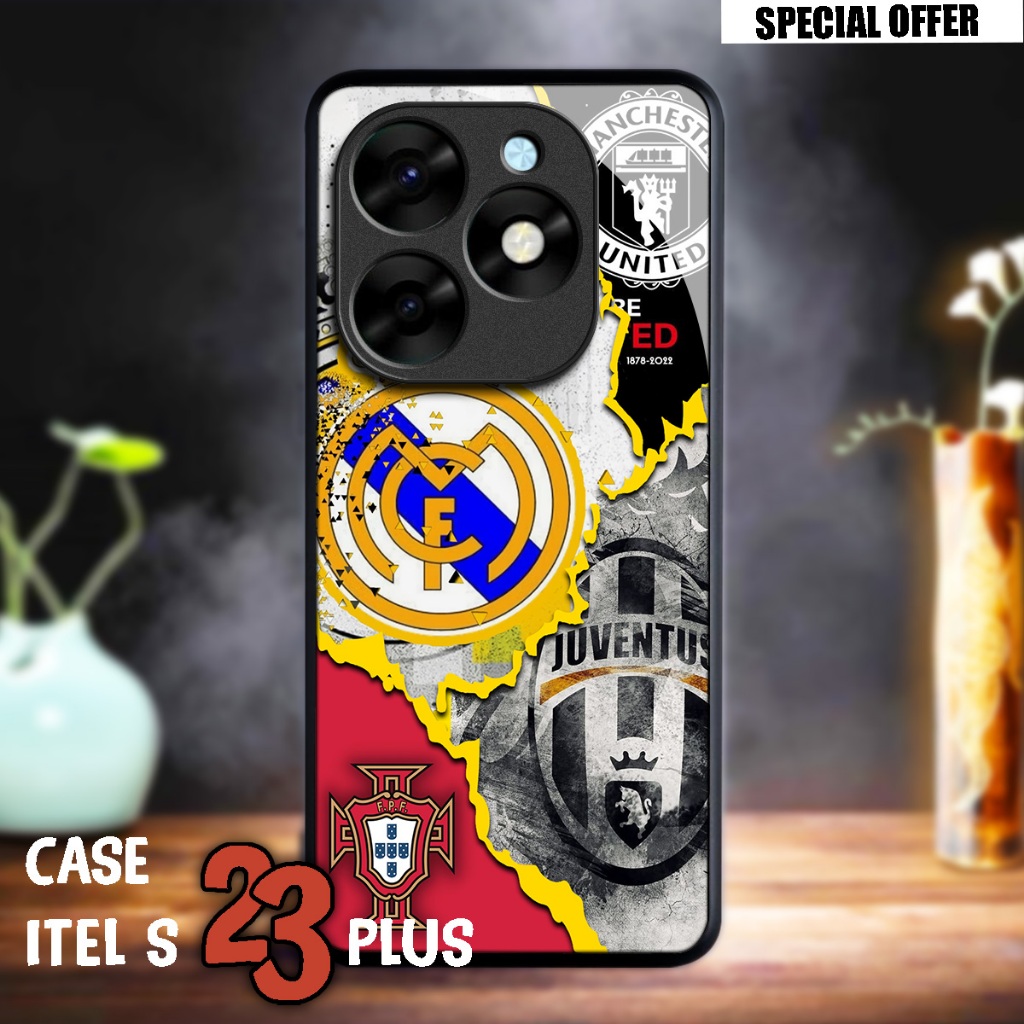 Bonanza - Case Itel S23 Plus   - Case Custom - Kesing Hp Itel S23 Plus Terlaris - Fashion Kesing - B
