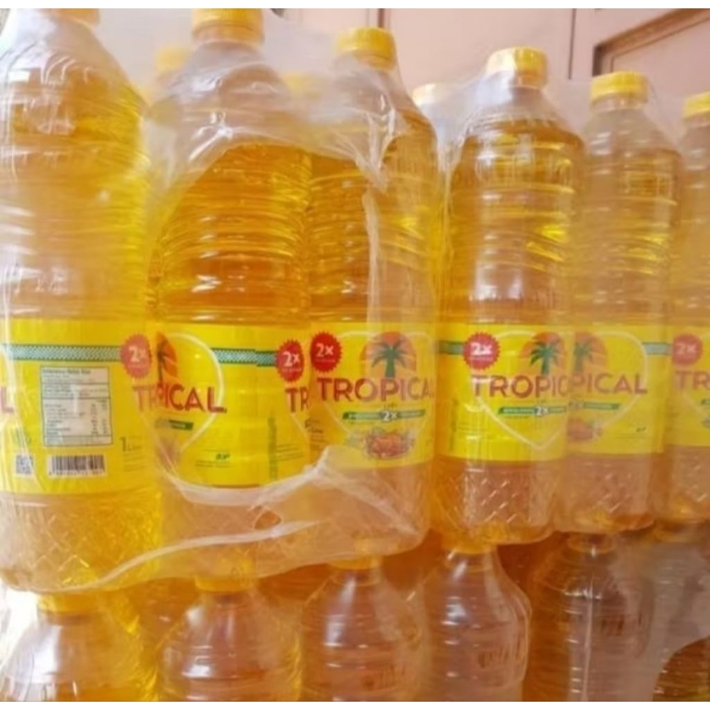 

minyak goreng tropical 1liter / Minyak Goreng Tropical 1Liter Kemasan Botol