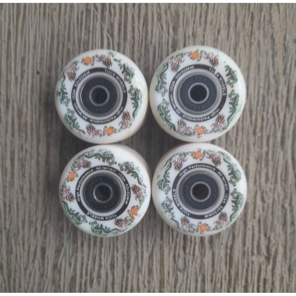 Skateboard Wheels Tuck + bearing tuck second / bekas