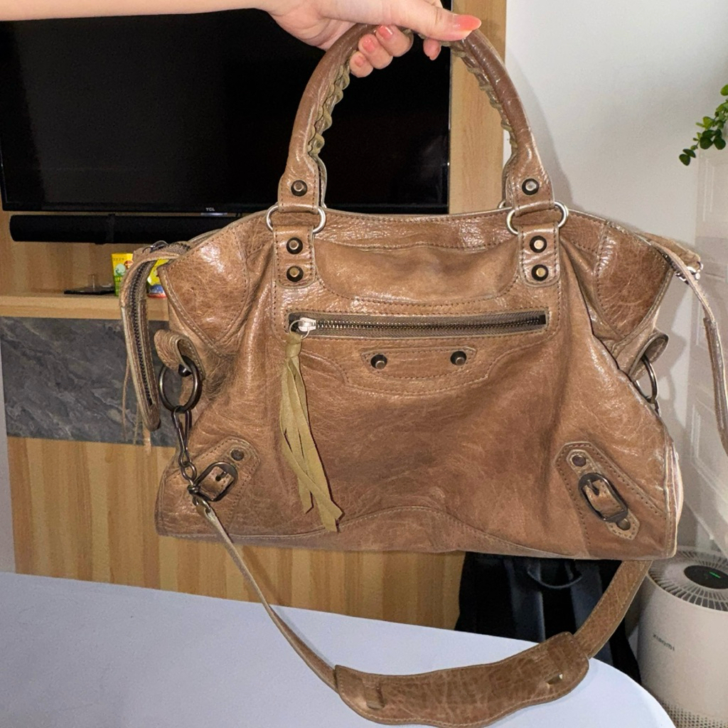 Balenciaga Classic City Dark Brown Vintage