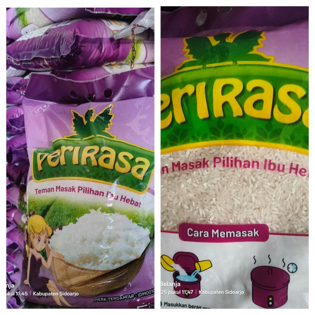 

Beras PeriRasa ungu Medium 5kg