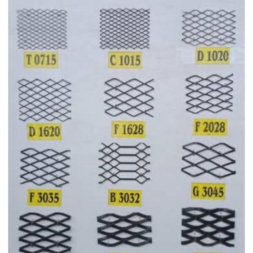 expanded metal mesh lembaran 1,2 x 2,4