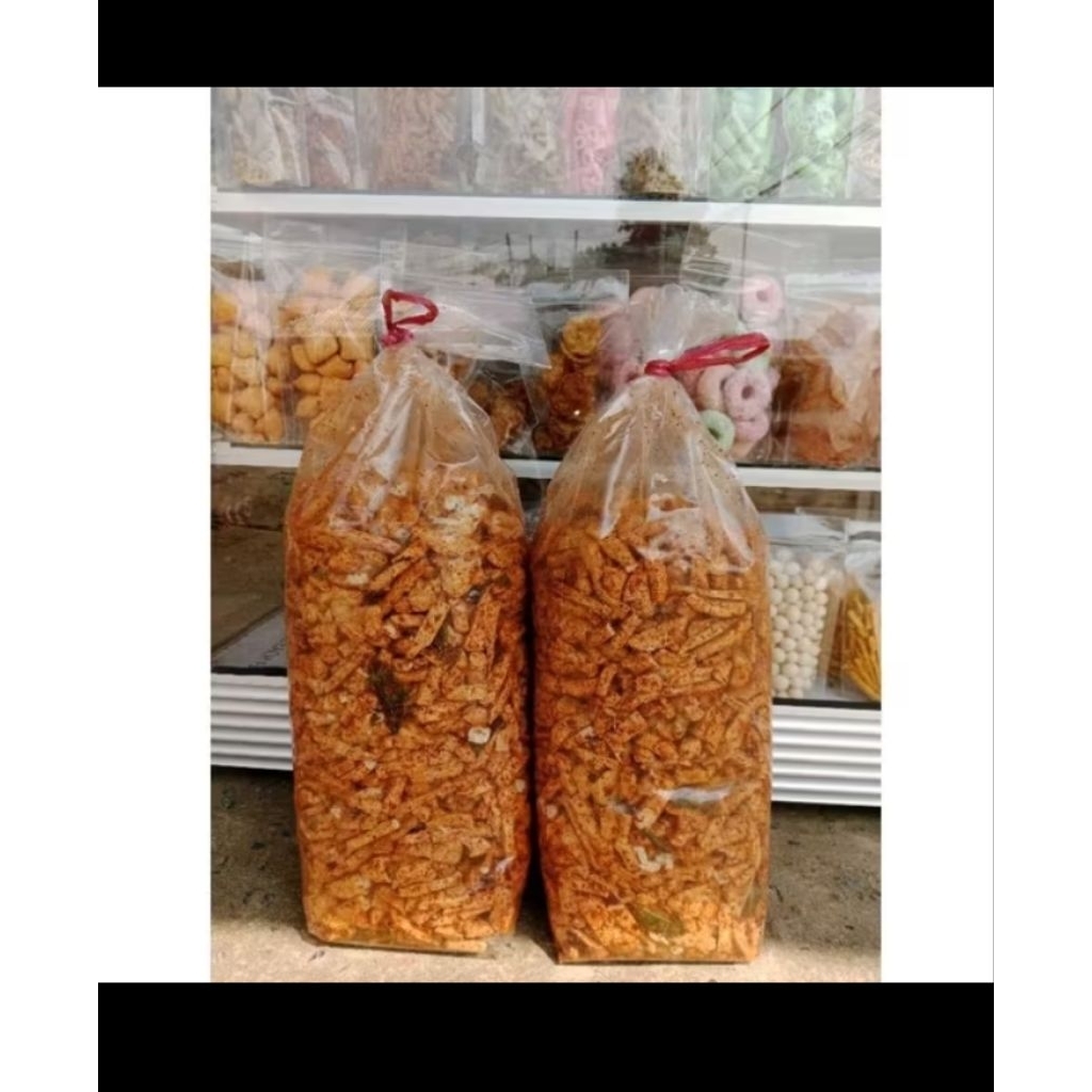 

basreng pipih dan stik kemasan 2kg