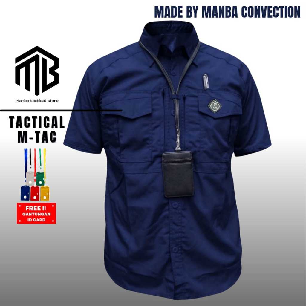ATASAN KEMEJA TACTICAL M-TAC LENGAN PENDEK / BAJU  TACTICAL  LENGAN PENDEK