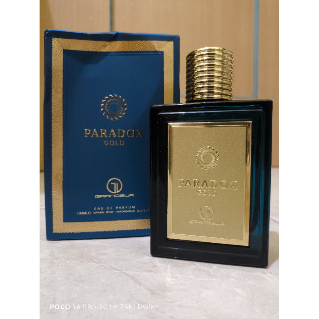 Preloved grandeur paradox gold 100 ml (clone versace eros edp)