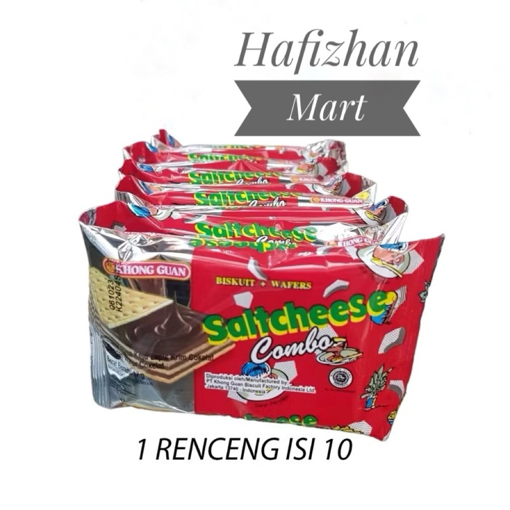 

khong guan saltcheese combo isi 10 pcs