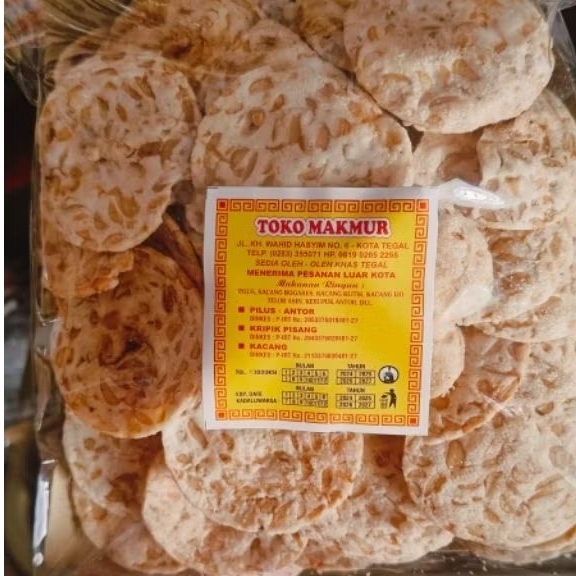 

Keripik Tempe tanpa Tepung Asli Tegal