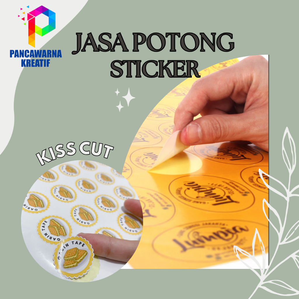 

JASA POTONG STICKER - KISS CUT & DIE CUT STIKER A3+ | MURAH