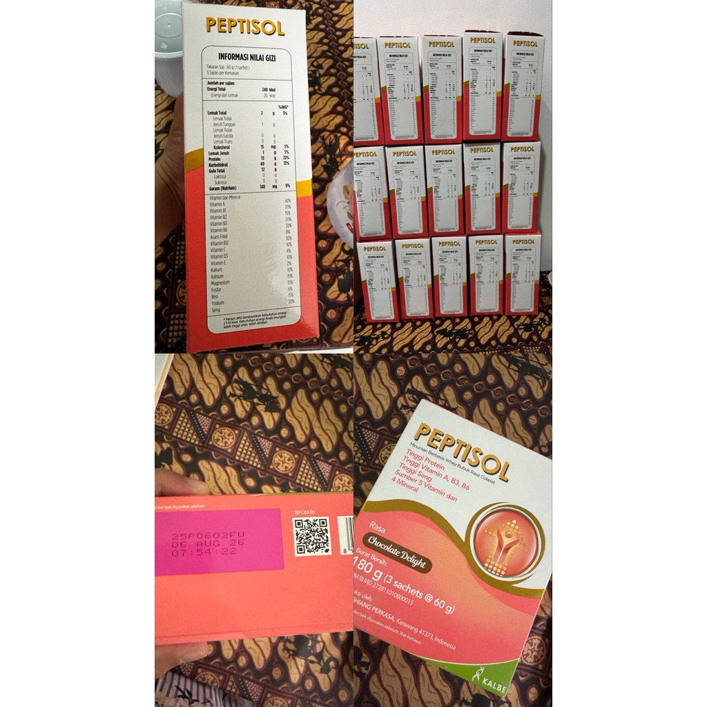 

Peptisol chocolate delight 180 mg
