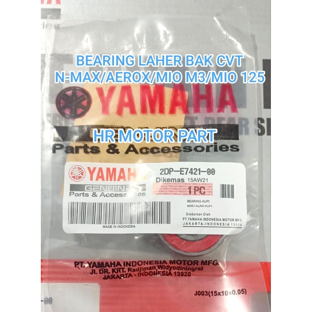BEARING LAHER BAK CVT 6202 NMAX AEROX MIO M3
