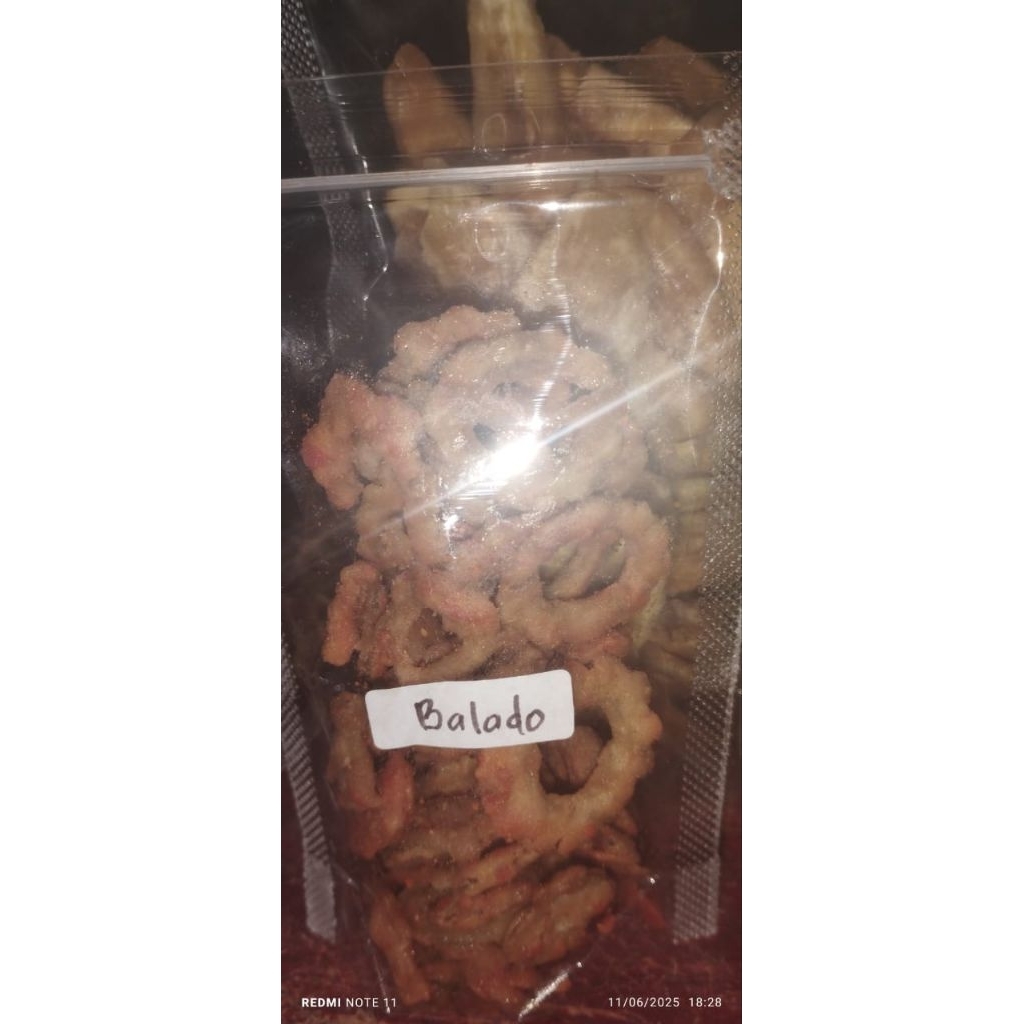 

Keripik Pare Balado 180 gr