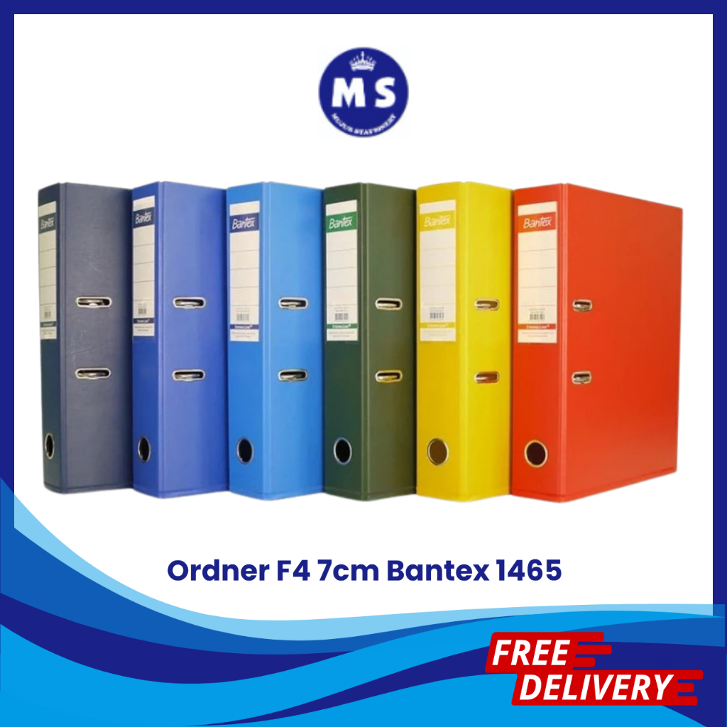 

BANTEX ORDNER LEVER ARCH FILE PVC FOLIO 1465