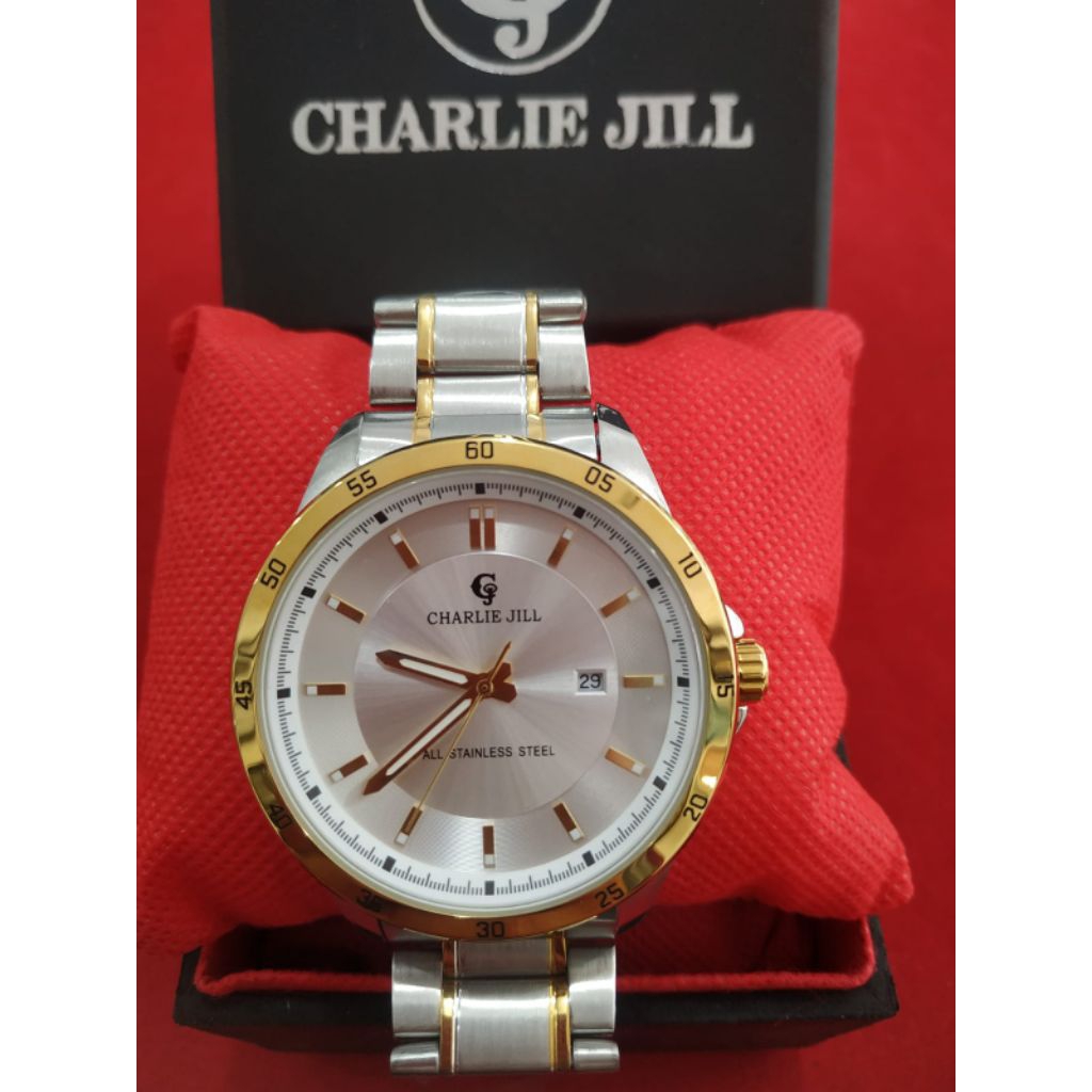 Jam Tangan Pria CHARLIE JILL 1309M Original