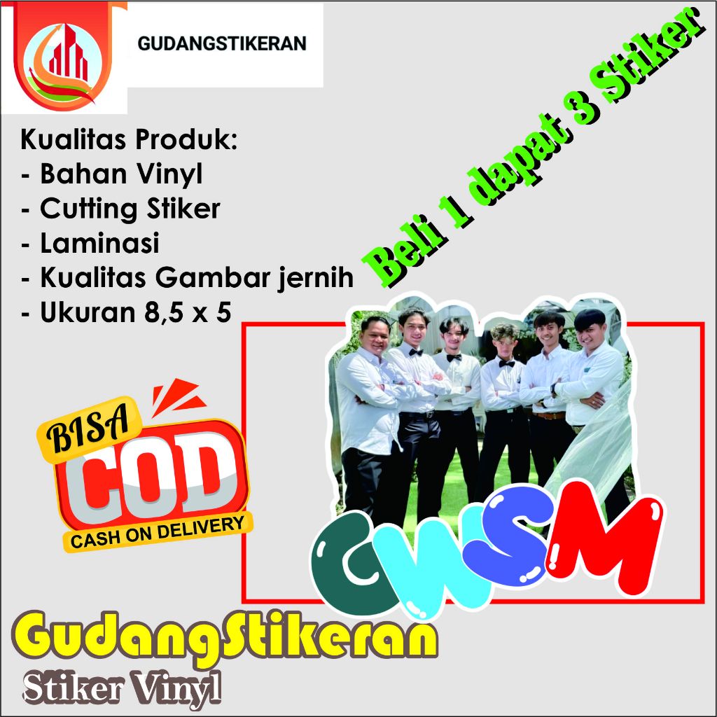 

STIKER Cutting Edisi GWSM