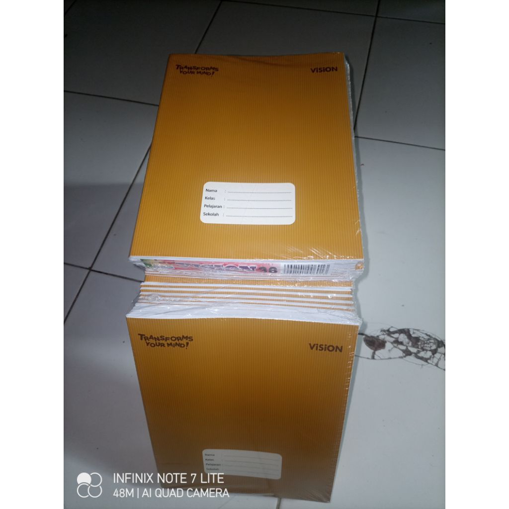 

Buku sampul coklat edisi baru MURAH. 1 pak |10 buku|38 halaman.