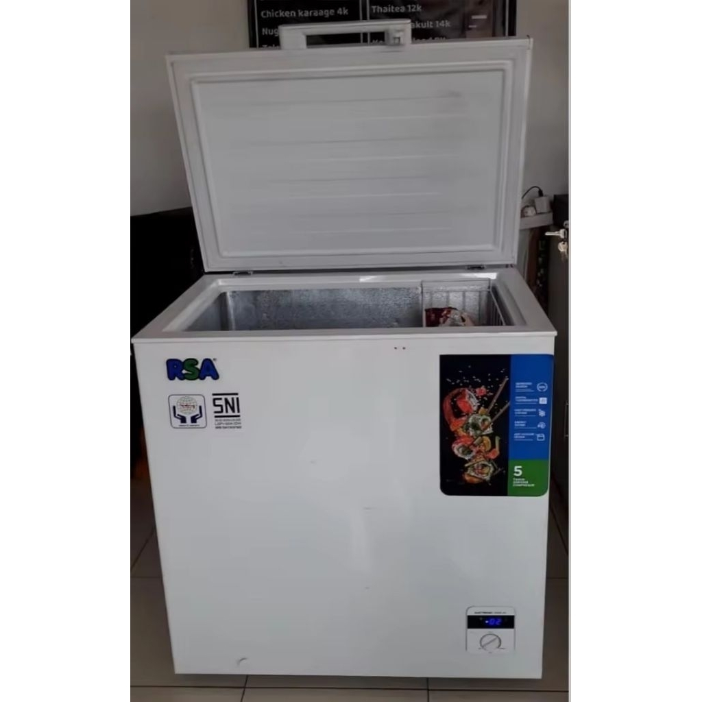 CHEST FREEZER RSA CF 210 CHEST FREEZER BOX 200 L