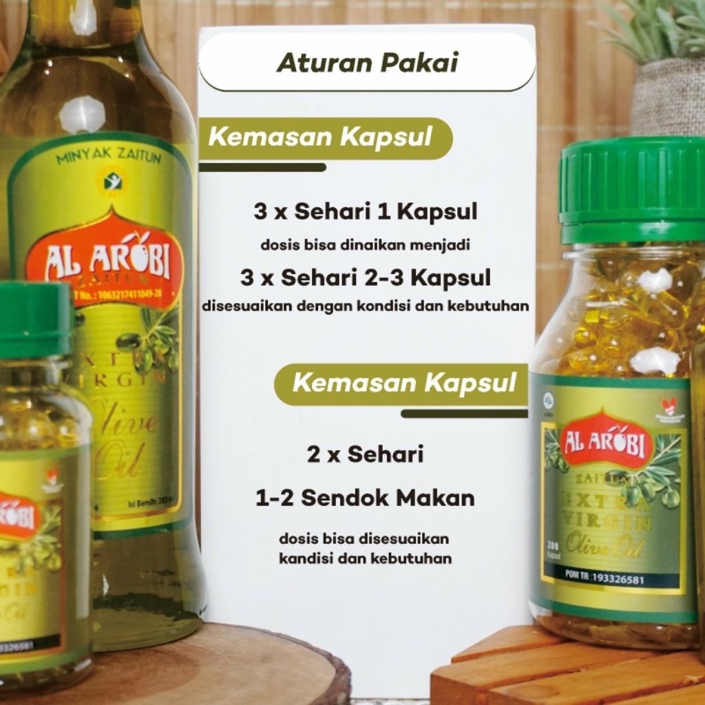 

Al AROBI EXTRA VIRGIN Cita Rasa Sehat & Alami!