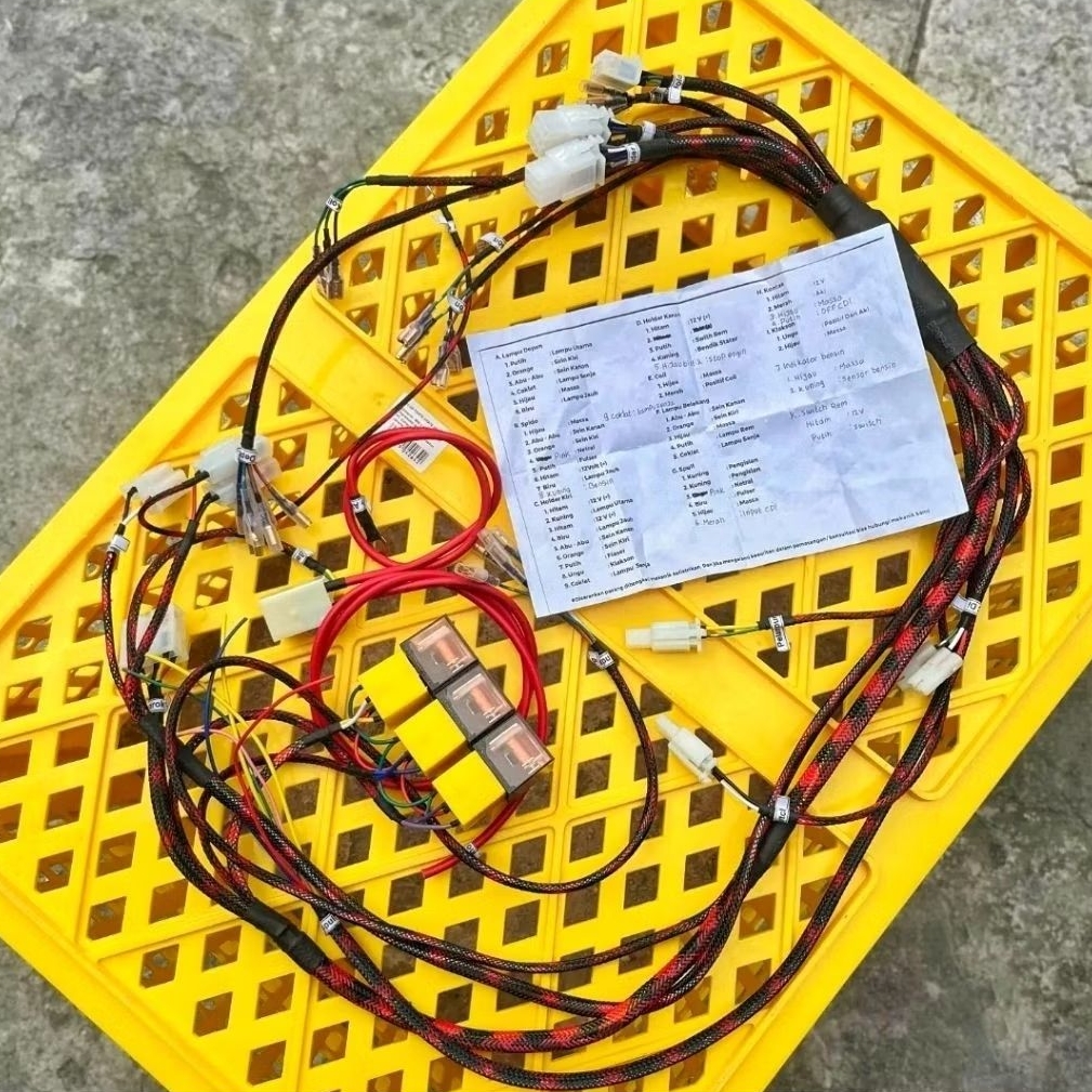 Kabel Bodi Pnp Rangka Cb Gl Mp Tiger Tatanan Modif Full Serat