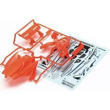 Tamiya 95511 DCR 02 Body Parts Set (Flourescent Orange)