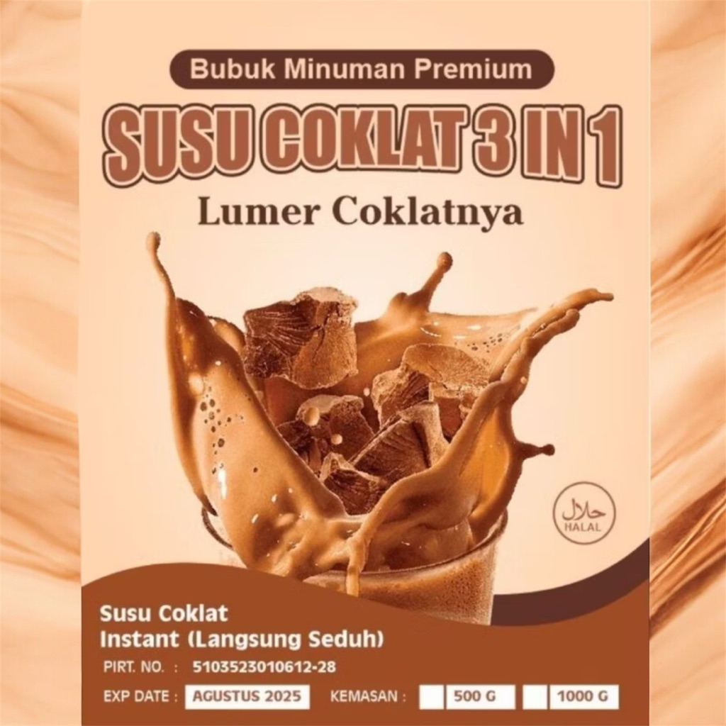 

Susu Bubuk Coklat Instant 1Kg Rasa 90% Mylo