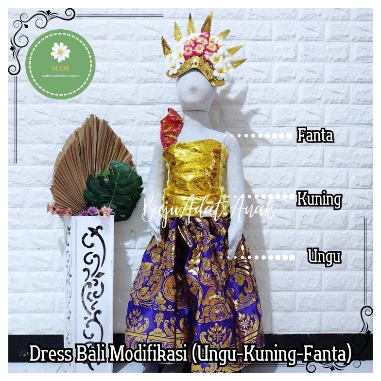 KODE L64W BAJU TARI BALI ANAK  BAJU ADAT BALI ANAK PEREMPUAN  BAJU TARI BALI ANAK PEREMPUAN  BAJU TR