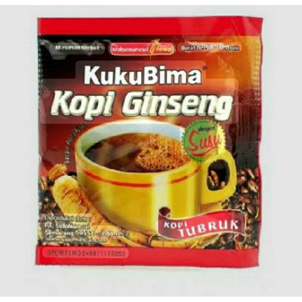 

kopi gingseng kuku bima ASLI SIDOMUNCUL 100% ada BPOM nya..