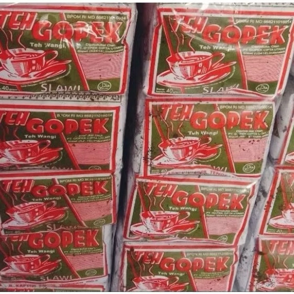 

TEH GOPEK 1 PAK ISI 10 PCS @40 GRAM