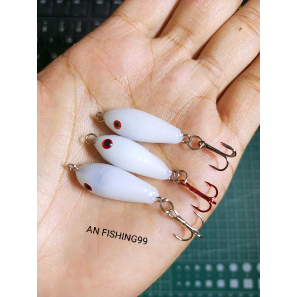 SWIMMER HAMPALA 2.5CM / UMPAN CASTING HAMPALA / LURE UPIL HAMPALA / UMPAN HAMPALA / SWIMBAIT HAMPALA