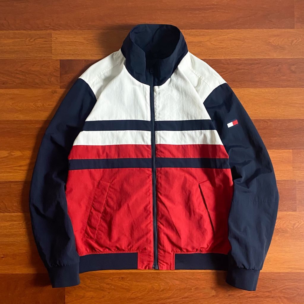 Tommy Hilfiger color block with inner jacket ( XL ) pria