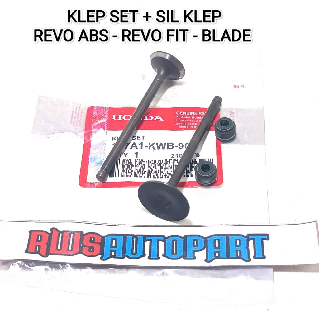 KLEP SET PAYUNG KLEP + SIL KLEP REVO ABS REVO FIT BLADE PNP BEAT