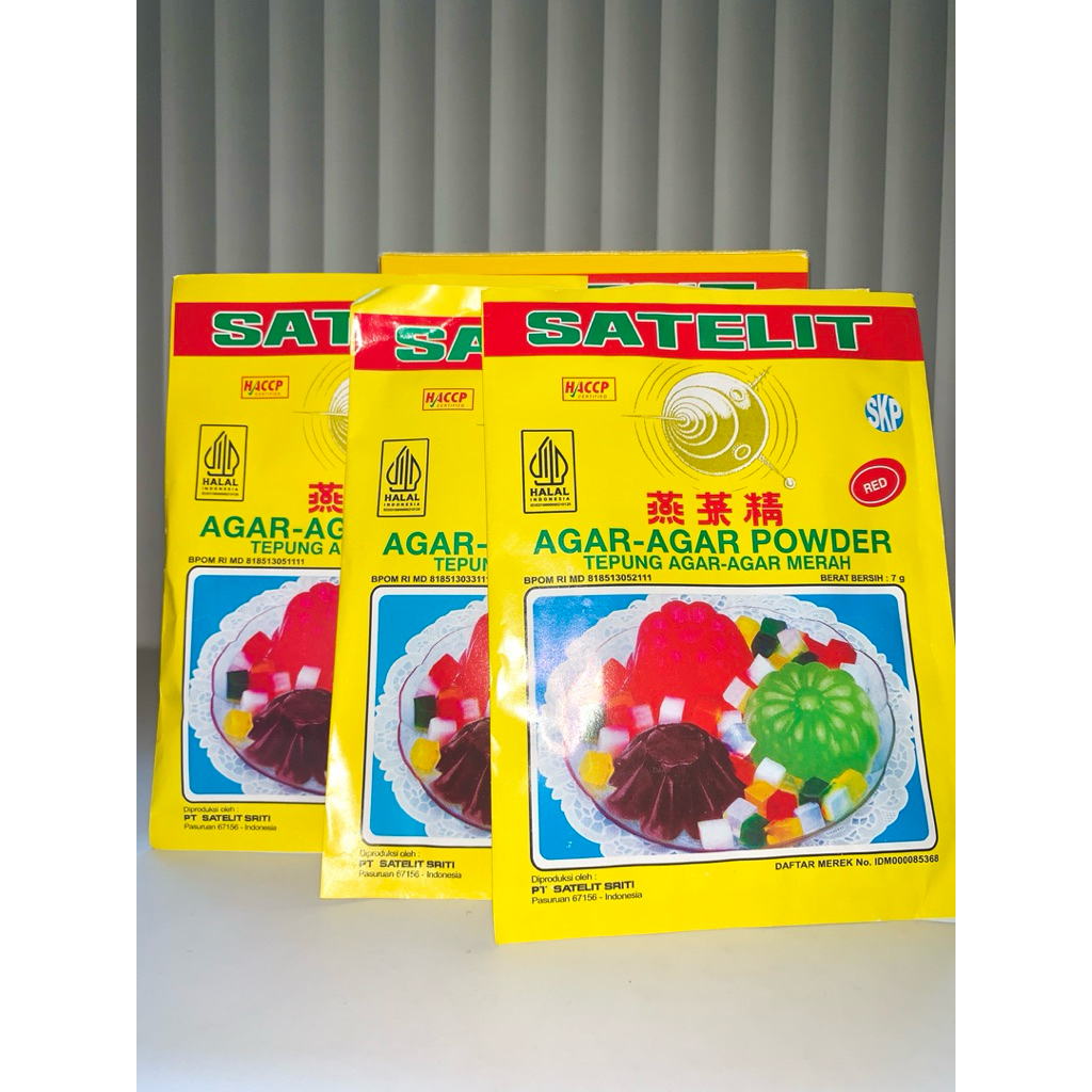 

SATELIT AGAR-AGAR POWDER 7 GR